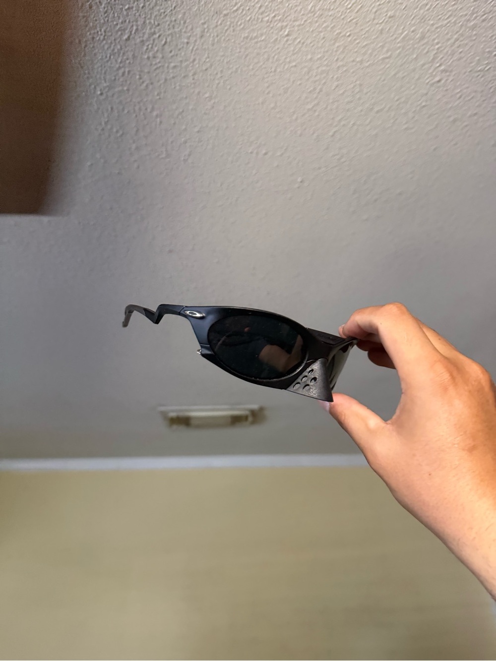 Black Sunglasses with Side Shield - Oakley